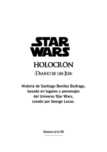 Holocrón, Diario de un Jedi