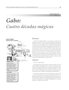 Gabo: Cuatro décadas mágicas