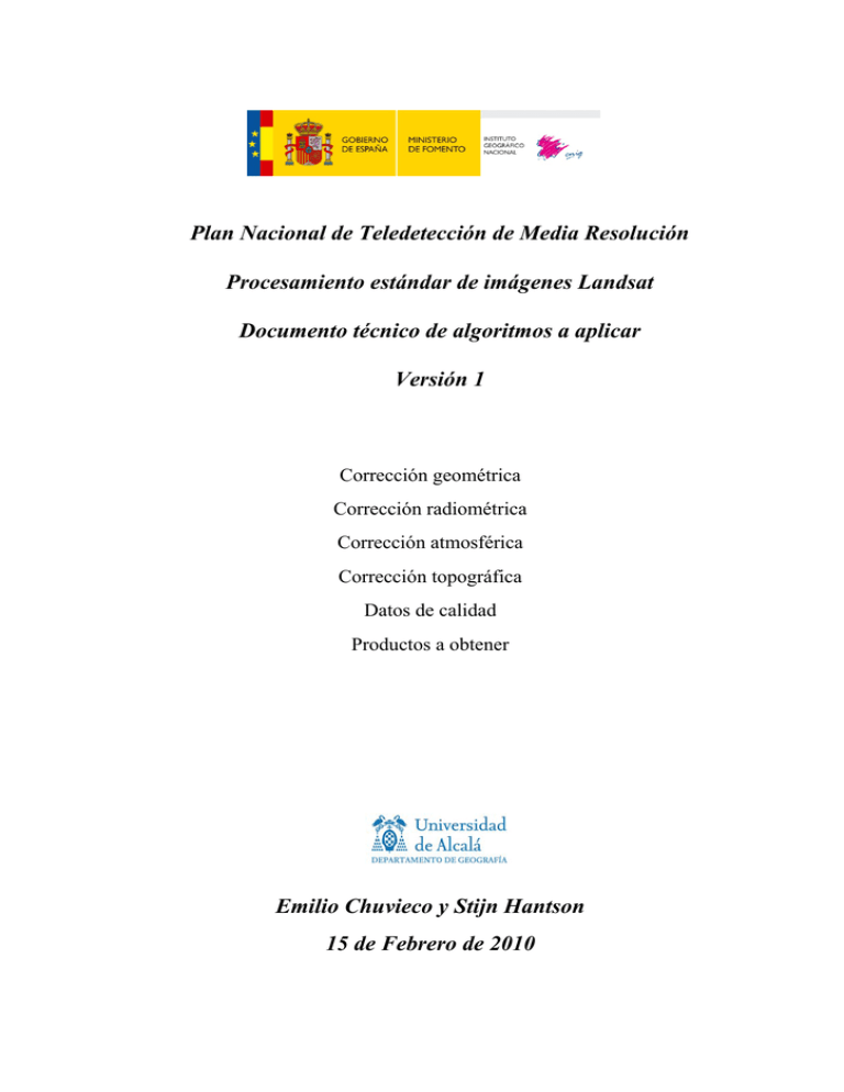 Especificaciones Tecnicas PNT MediaR Landsat v2 2010 especificaciones-tecnicas-pnt-mediar-landsat-v2-2010