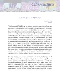 Internet y el alma humana.indd - Pontificia Universidad Javeriana