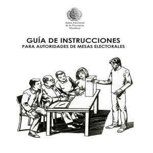guía de instrucciones - Dirección General de Escuelas