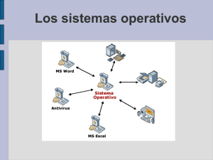 Definición de Sistema Operativo.