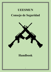 UEESMUN Consejo de Seguridad Handbook