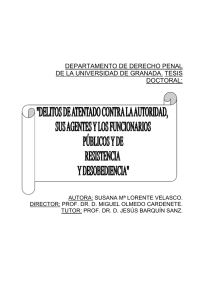 tesis derecho penal - Repositorio Institucional de la Universidad de