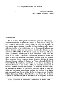 Las en/ermedades de Colón - Revistas Científicas Complutenses