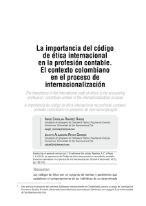 La importancia del código de ética internacional en la profesión