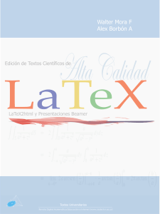LaTeX - FCFM