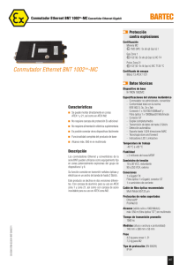 Conmutador Ethernet BNT 1002 ex-MC