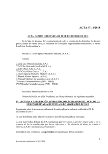 ACTA Nº 16/2015 - Ayuntamiento de Allo