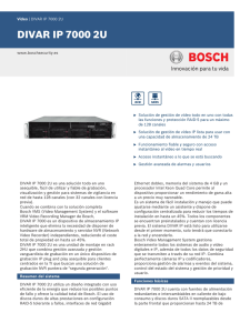 divar ip 7000 2u - Bosch Security Systems