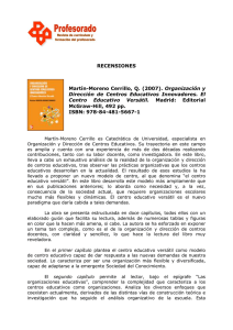 (2007). Organización y Dirección de Centros Educativos