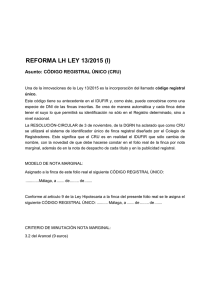 reforma lh ley 13/2015