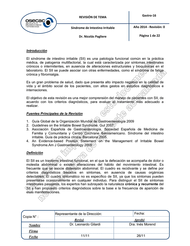 Sii enfermedad sintomas