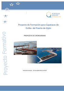 Proyecto de Formación para Capataces de Estiba del Puerto de Gijón
