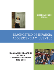 DIAGNOSTICO DE INFANCIA, ADOLESCENCIA Y JUVENTUD