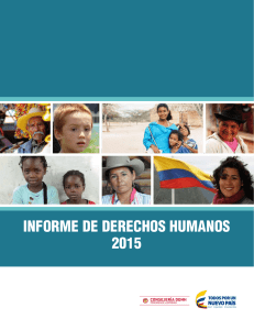 INFORME DE DERECHOS HUMANOS 2015