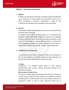 ANEXO C – Documento de Extracción 1. Objetivo 2. Alcance 3