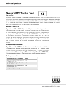 QuantiFERON® Control Panel