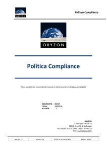 Política Compliance