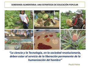 Ponencia Soberanía Alimentaria I.E. El Mesón Morales