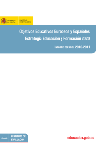 Objetivos Educativos Europeos y Españoles Estrategia Educación y