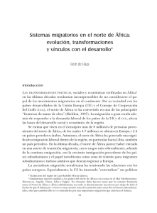 Sistemas migratorios en el norte de África