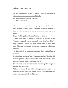 NIÑOS Y ADOLESCENTES Un bebé por encargo y un papá “a la