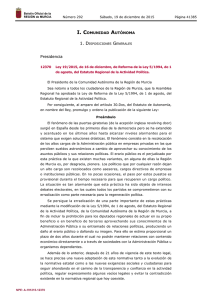 Ley 19/2015 - Boletín Oficial de la Región de Murcia