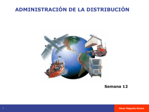 administración de la distribución