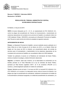 0427/2016 - Ministerio de Hacienda y Administraciones Públicas