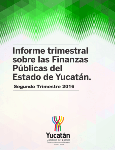Trimestre Abril Junio - Gobierno del Estado de Yucatán