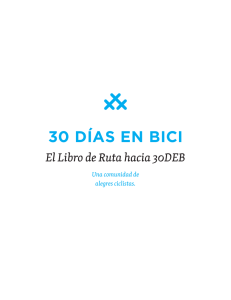 Libro de Ruta - 30 Días en Bici