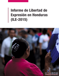 Informe de Libertad de Expresión en Honduras