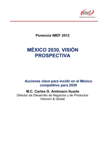 Ponencia IMEF 2012
