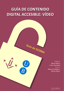 Guia SCORM - El video sense barreres