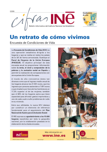 condiciones de vida.cdr - Instituto Nacional de Estadística