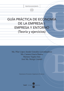 EMPRESA Y ENTORNO - Publicacions i Edicions de la Universitat