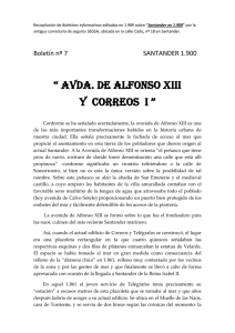 “ AvdA. de Alfonso XIII Y Correos I ”