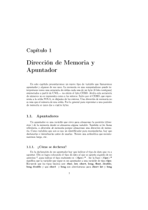 CI-2125 Apuntadores Y Sistemas De Archivos