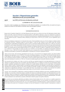 Núm. 43 Sección I. Disposiciones generales