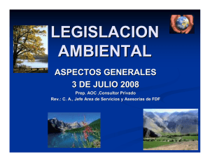 legislacion ambiental