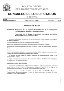 Código Penal - Congreso de los Diputados