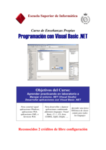 Programación con Visual Basic .NET - Universidad de Castilla