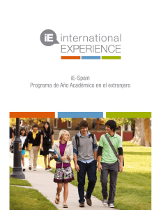 iE-Spain Programa de Año Académico en el extranjero