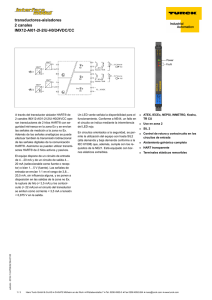 transductores-aisladores 2 canales IMX12-AI01-2I-2IU