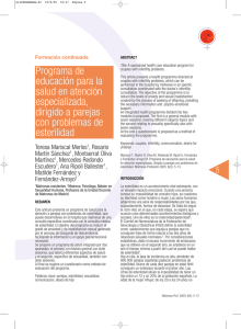 Vol6n2pag5-13 - Federación de Asociaciones de Matronas de España