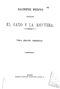 el gato y la moivtera - Biblioteca Tomás Navarro Tomás