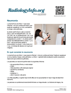 Neumonía - RadiologyInfo.org