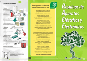 Residuos de Aparatos Eléctricos y Electrónicos