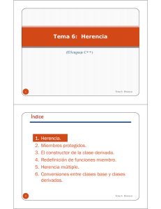 Tema 6: Herencia